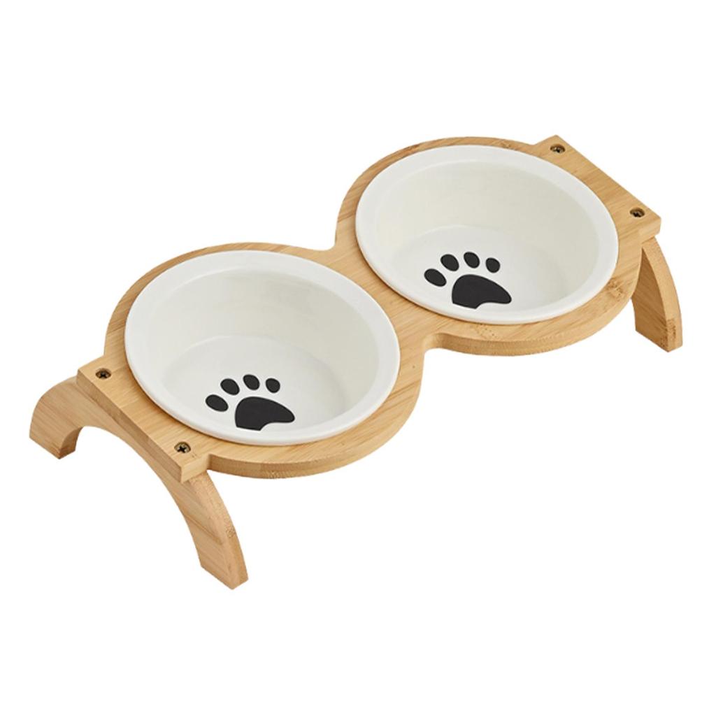 Elevated Cat Bowls Lightweight Cat Feeding Bowls for Kitten Indoor Cats