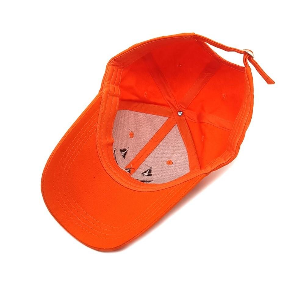 Lightweight Halloween Baseball Cap Breathable Sunshade Cap Funny Pumpkin Embroidery Hat  Outdoor