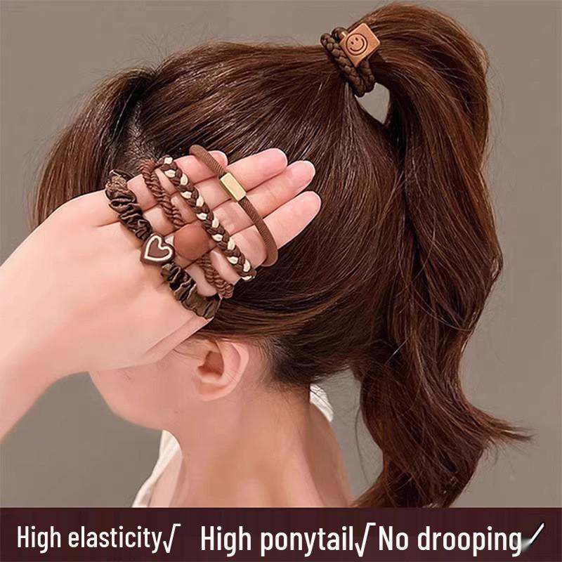 2025 High-End Durable Elastic Hair Tie for Women - Stylish Bun Accessory