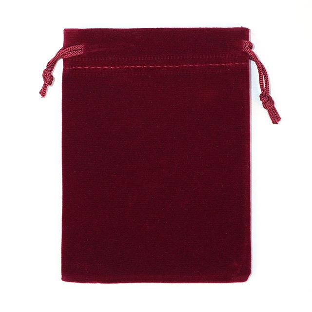 

Spot Flannel Bag, Jewelry Packaging Flannel Bundle Mouth Bag, Earphone Mobile Power Supply Flannel Bag 17*23cm темно-коричневого кольору