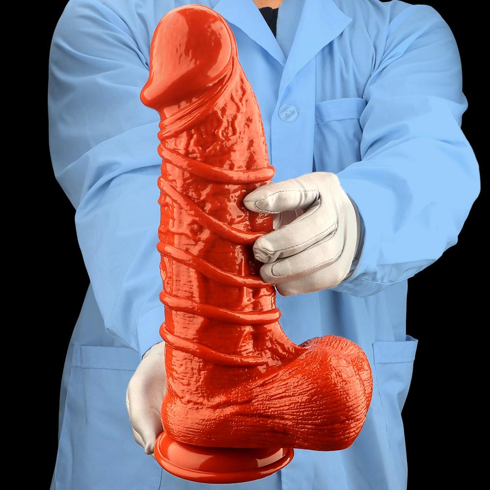 33*8cm Extra Large Dildo Anal Plug Masturbator Sex Toy Fisting Tool for Men and Women Strap On Cock Bid Dick