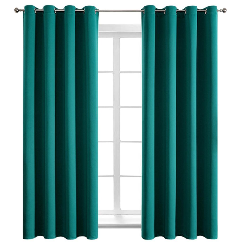 Independent Station High-Precision Solid Color Blackout Finished Curtain Curtain Fabric