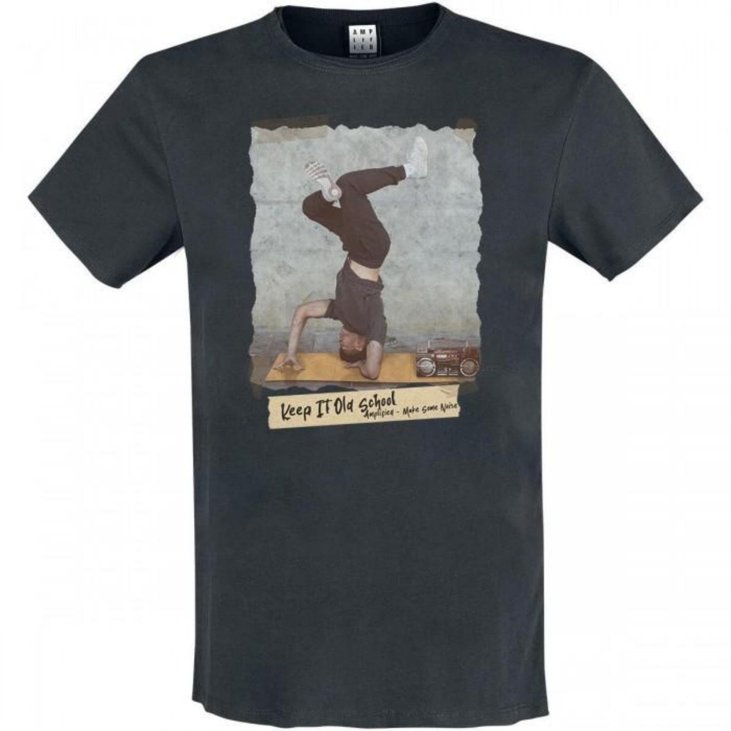 Amplified Unisex Adult Keep It Old School T-Shirt S