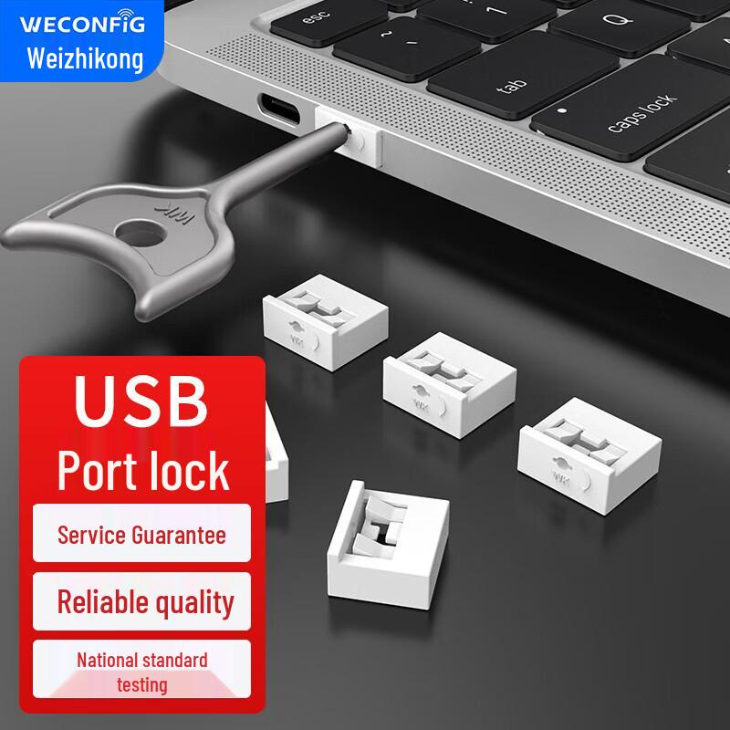 Weizhikong Enterprise USB Port Security Plugs with Removal Tools