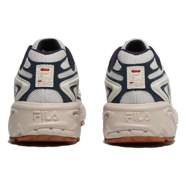 FILA Buzzard 2000 Buzzard 2000 Running Archives Synthetic Leather Low top Sports Casual Shoes Unisex White Blue 1RM02264E_125