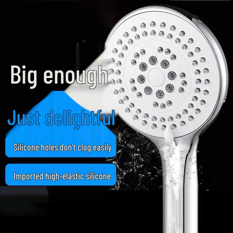 GONGET High-Pressure 5-Function Shower Head