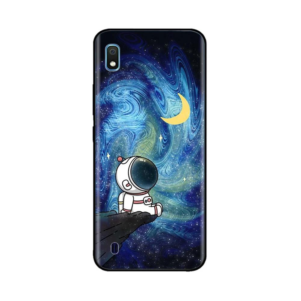For Samsung Galaxy A10 Case Housing New Design Phone Cover For Samsung A10 Case A 10 SM-A105F Coque Soft Liquid Silicone Covers