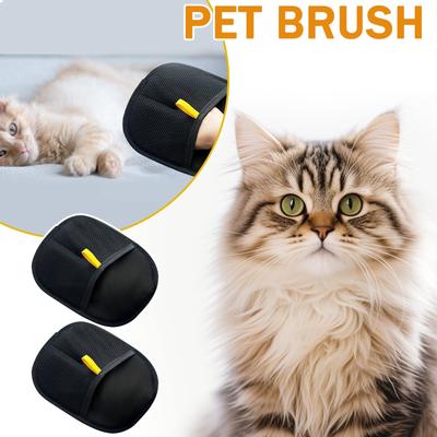 Gant de toilettage double face, gant de toilettage pour animaux, gants de toilettage polyvalents, gant de brossage pour chiens et chats