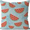 New Nordic Linen Pillowcase Summer Fruit Print Pillowcase Sofa Cushion Cover Home Furnishing