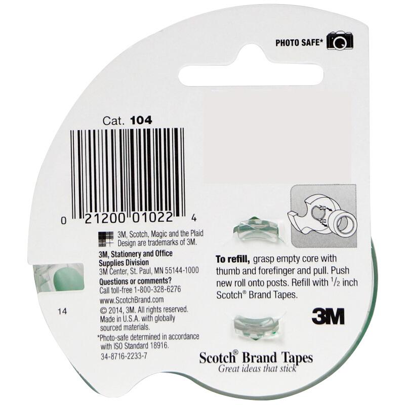 3M Scotch Tape Invisible Stickers Super Strong Adhesives Copy Sealing Tapes Without Trace Transparent Waterproof Home Supplies