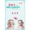 2-in-1 Baby Ear Protection Noise Cancelling Headphones Convertible Design Noise Reduction Earmuffs for Infant Improves Sleep