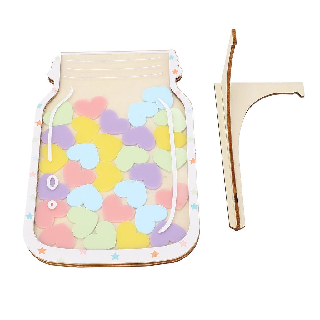 Reward Jar for Kids Solid Wood Magnetic Positive Behavior Incentive Toddlers Potty Training Reward