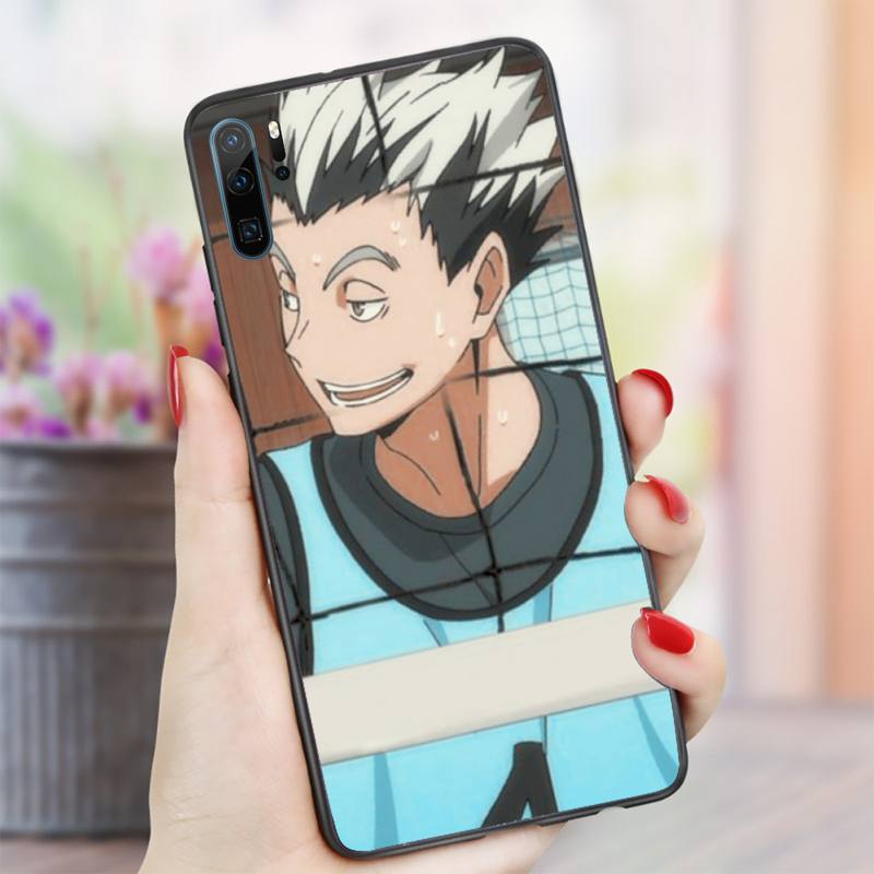 Kotaro Bokuto Haikyuu Japanese Anime Phone Case For Huawei Honor Mate P 10 20 30 40 I 9 8 Pro X Lite Smart 2019 Nova 5t