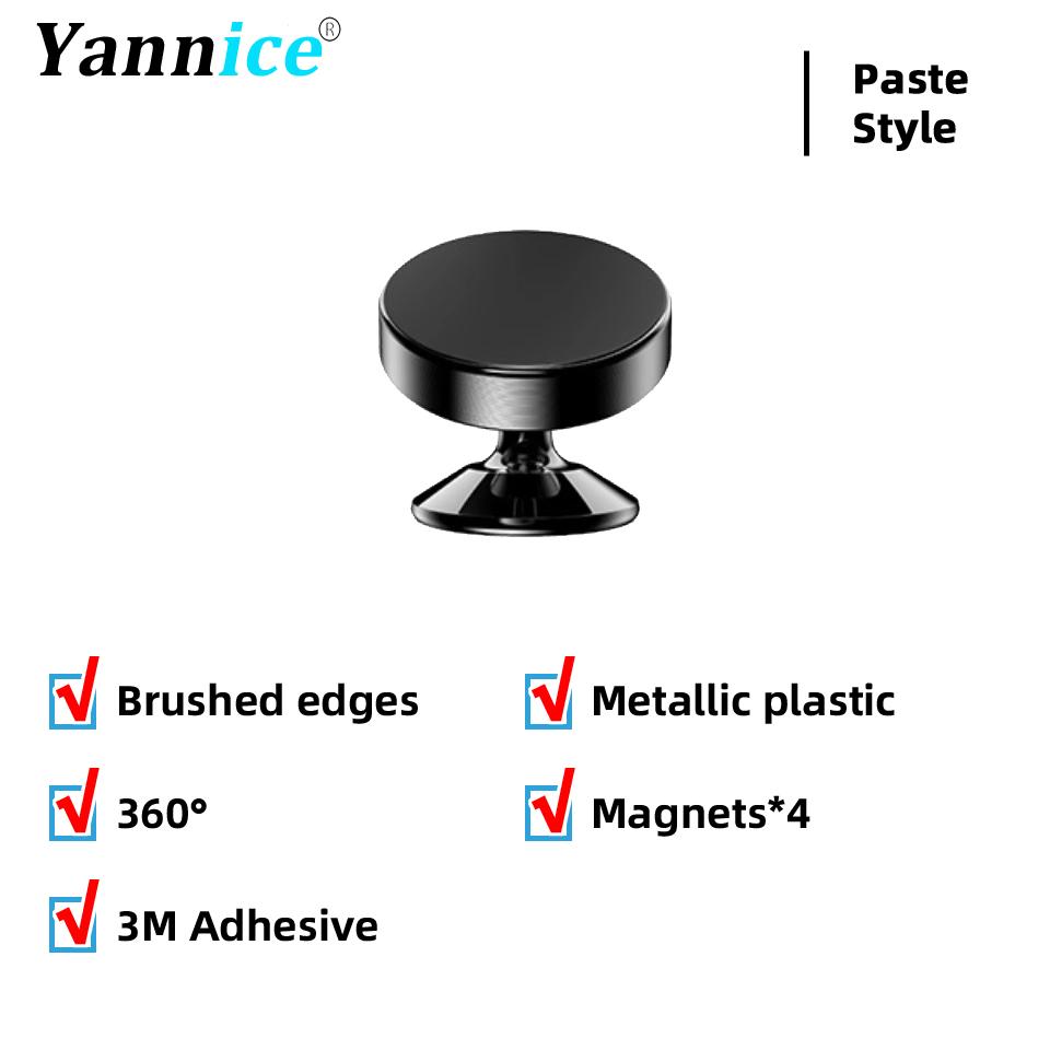 Car Phone Holder 360 ° Rotatable Magnetic Phone Holder Clip Installation Vent Adhesive Installation Car Accessories