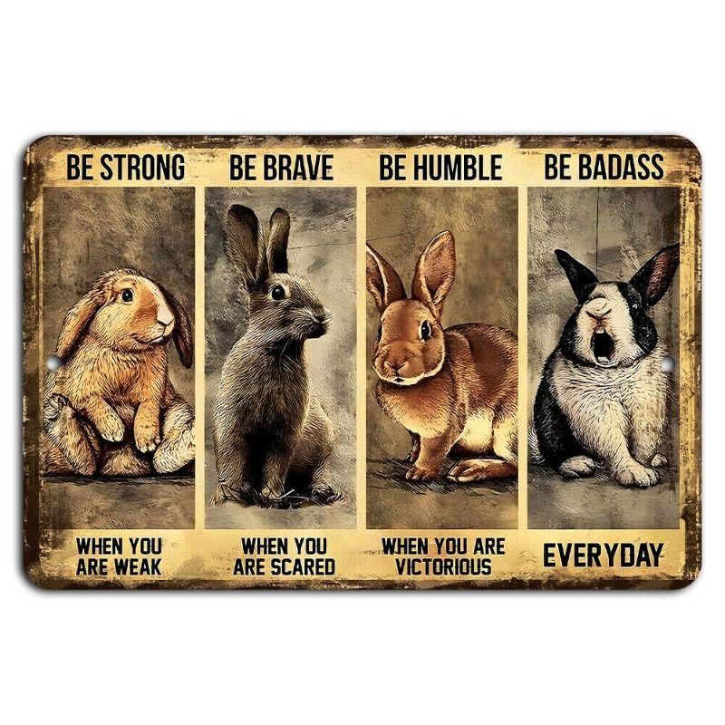 Decorative Retro Metal Logo Panel Plate