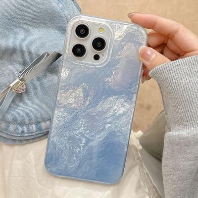 Tin Foil Pattern Imd for Apple Phone Case Cartoon Solid Color Gradient for Apple 15promax Phone Case Imd