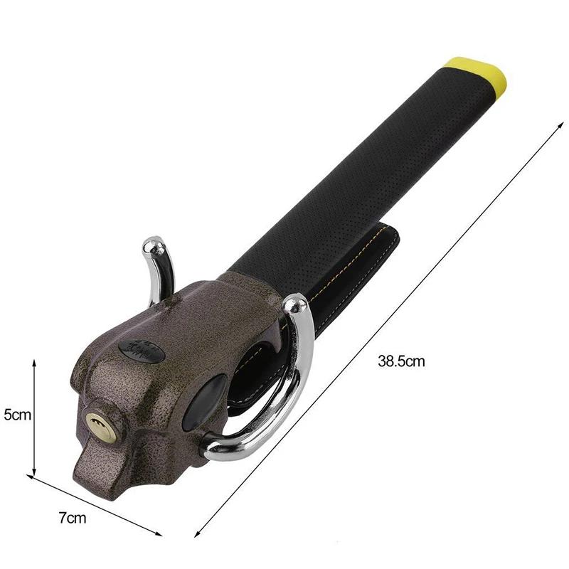 Foldable Car Steering Wheel Lock - Anti-Theft  Security Lock Automobile Protection Practical Car Accessory for Vehicle Safety