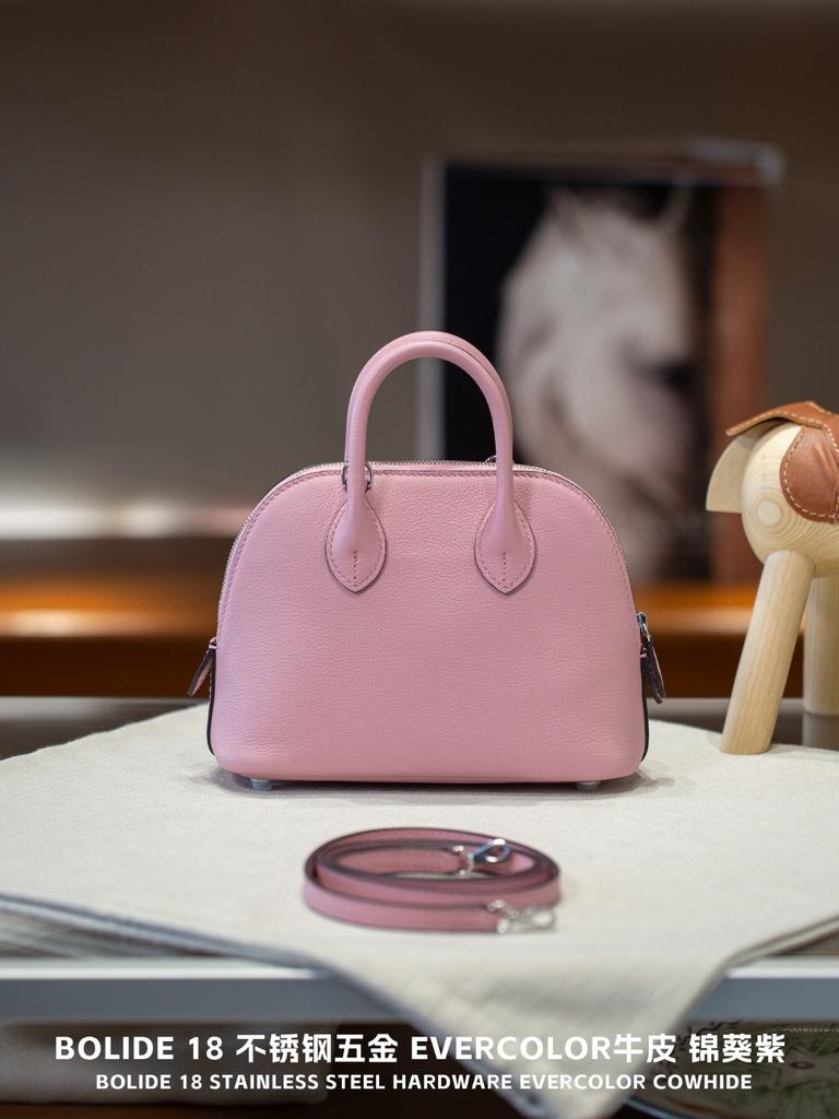 Mini Bolider 18 cm ungefütterte Schultertasche aus handgefertigtem Leder mit handgefertigtem Schulterriemen aus Evercolor-Leder