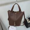 Fashion Casual Portable Small Bag Women's New Simple and Versatile Bucket Bag Niche Messenger Bag
