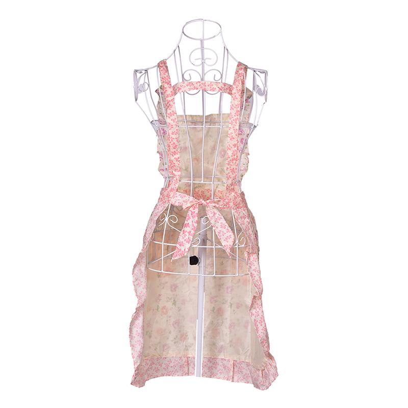 Lady Kitchen Apron Dress Restaurant Home Kitchen For Pocket Cooking Funny Apron