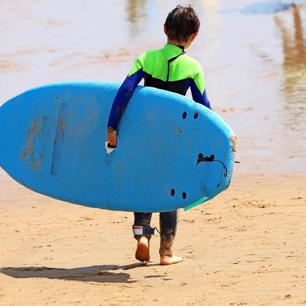 TPU Surfboard Leash Adjustable Coiled SUPs Spring Wrist Strap Stand-Up Paddle Board Leg Rope Shortboard Longboard Safety Leash