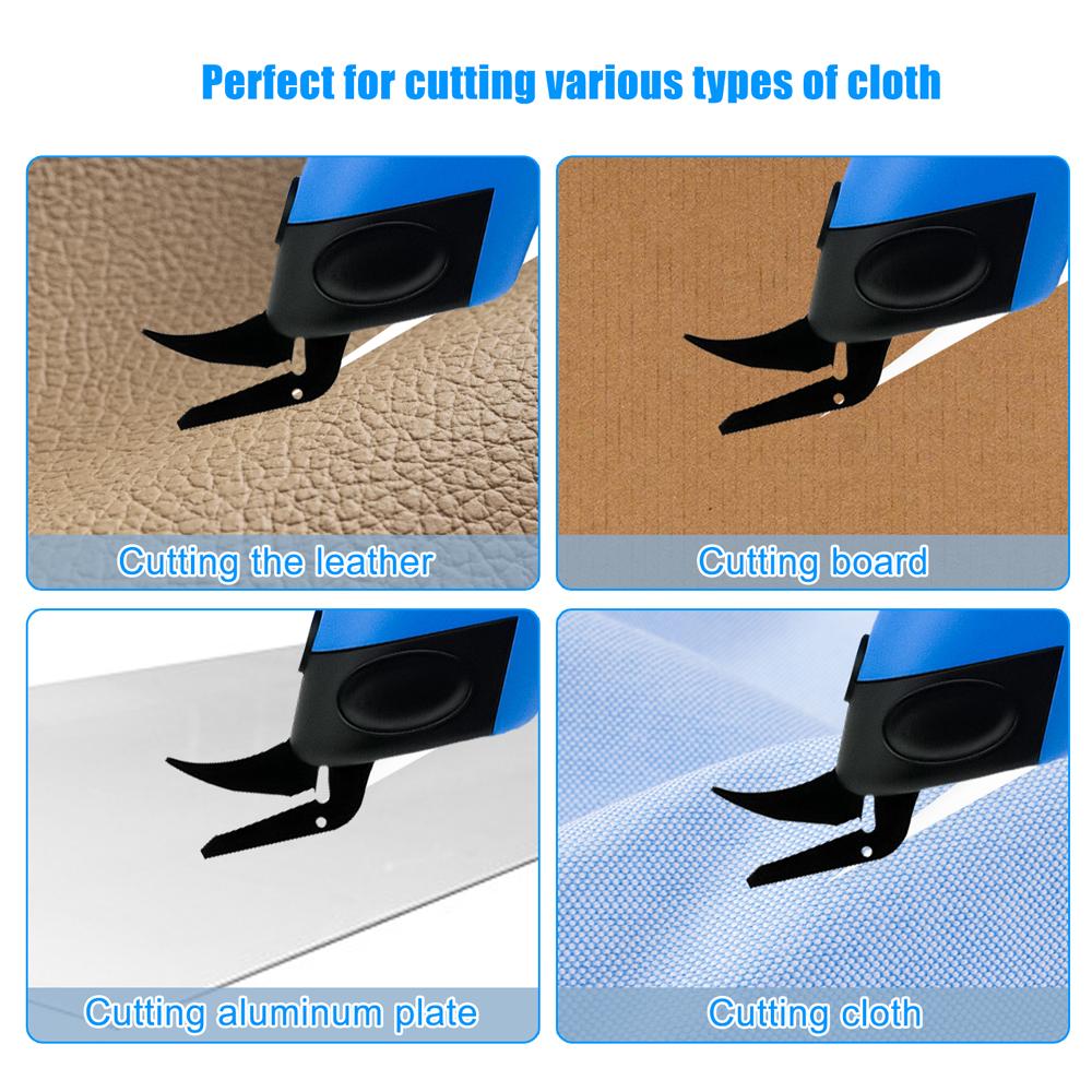 Cordless Fabric Electric Scissors Cloth Cutter Scissors 3.6V Lithium Rechargeable Paper Craft Carpet Leather Cloth Cutting Tool