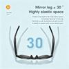 Touch Control Sunglasses Black Smart Bluetooth Audio Glasses Uv Smart Glasses Smart For Travel Beach Activities Outdoor Sports
