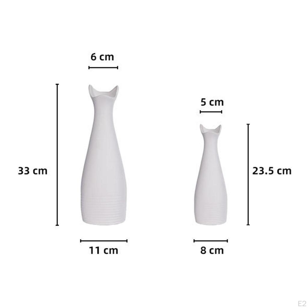 Keramisk Blomstervase Minimalistisk Hjemmekontor Pottevaser