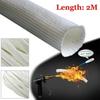 22/24mm 2M Glass Fibre Exhaust Pipe Thermal Insulation Hose Cover For Webasto For Eberspacher Exhaust Hose Lagging Insulation