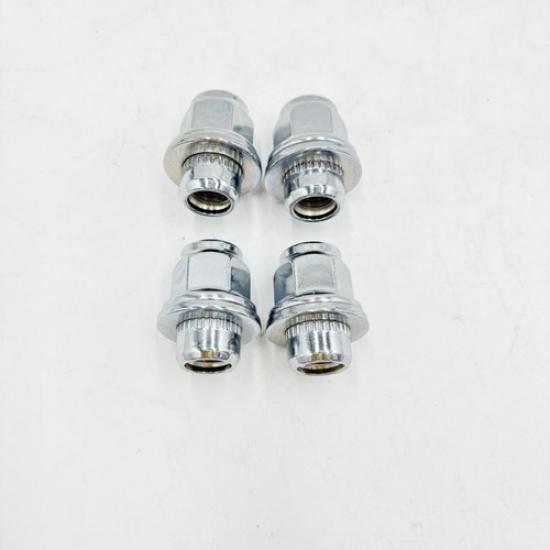 OEM FOR SCION iM tC xA TOYOTAPRIUS PRIME CHROME WHEEL LUG NUT SET OF 4