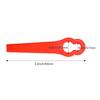 Lawn Mower Cutter Blade Lawnmower Plastic Cutting Blade Parts Kit Mowing Machine Blade Garden Cordless Grass Trimmer