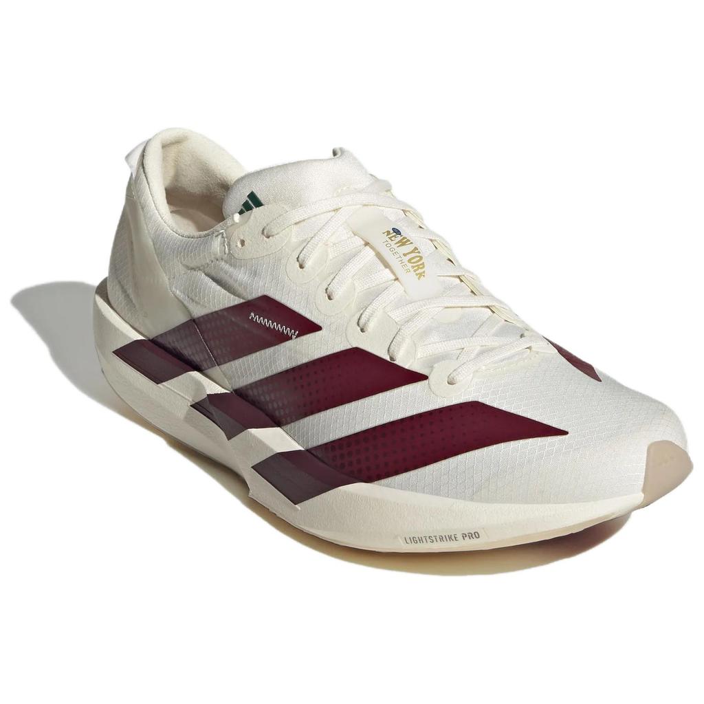 Women's Sneakers Adidas Adizero Adios 9 Running Shoes Women's Low-top Jade White/Dark Red