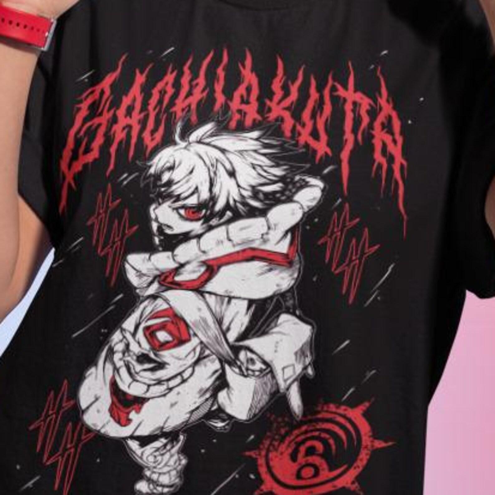 Kawaii Tee, Japanese Cartoon Shirt, Otaku Apparel, Unisex Cotton Top, Heavy Tee Anime and Gachiakuta M