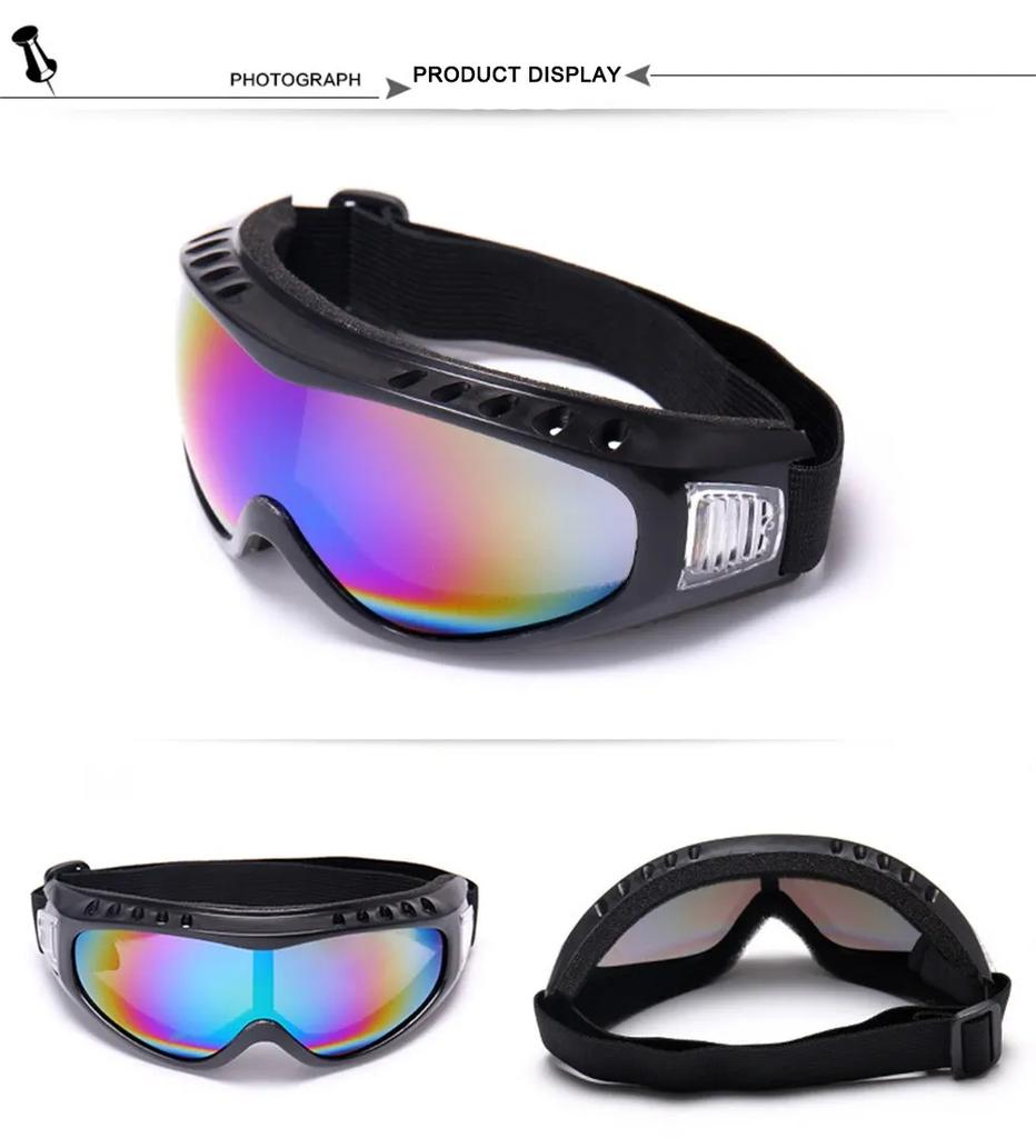 Men Cycling Sports Ski Goggles UV Protective Sunglasses Bicycle Anti-Glare Glasses Windproof Dustproof UV Protection Gears