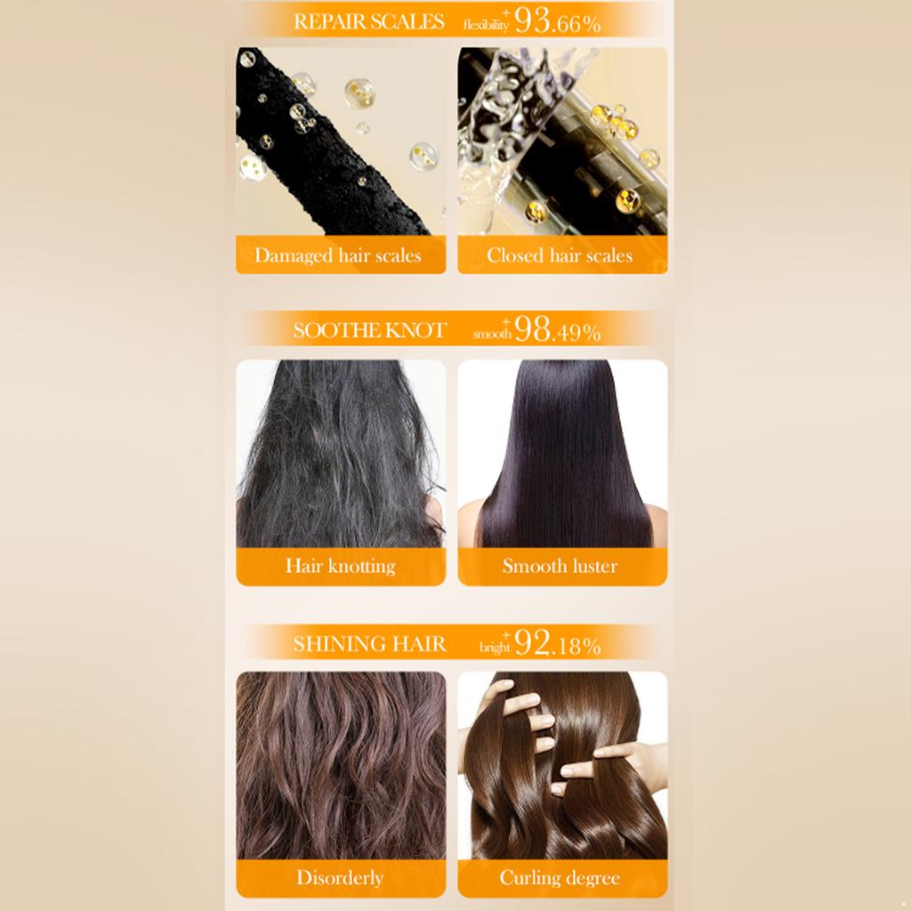 1Pc 500ML Glycerin Shampoo or Conditioner or 500g Hair Mask Moisturizing Strengthening Hair Care for All Hair Types Men Women