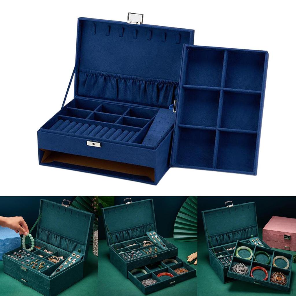 Jewelry Storage Case with , Organiser for Women Girls, Great Gift friend Wife Mother