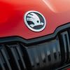 2025 Neues 80/90/100mm 3D-Logo Auto Fronthaube Kühlergrill Heckklappe Emblem Abzeichen Aufkleber Für Skoda Fabia Rapid Superb Octavia a7 Kodi