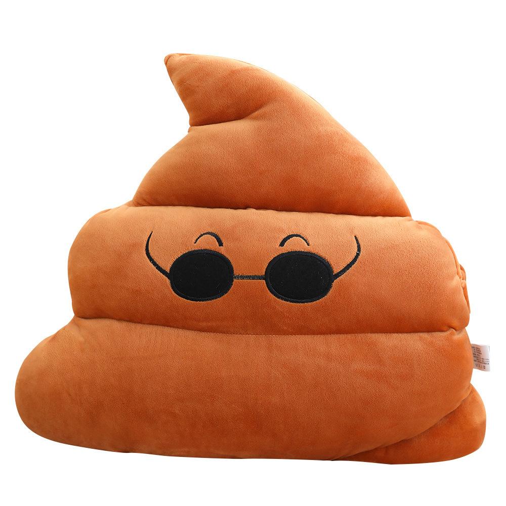 Creative Shit Baba Shit Bucket Poop Personality Expression Throw Pillow Doll Plush Toy Men And Women Funny Birthday Gift