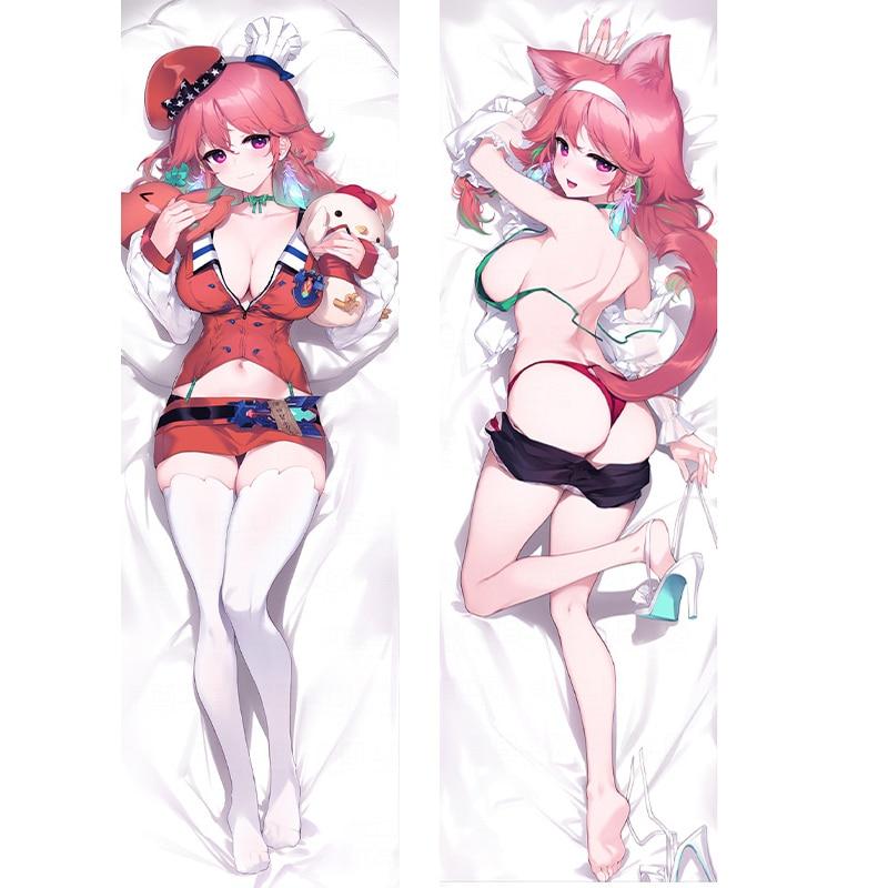 

60x180 см аниме Dakimakura Vtuber Hololive Takanashi Kiara наволочка для подушки обнимая тело Otaku Waifu наволочка постельные принадлежности Декор Подушка
