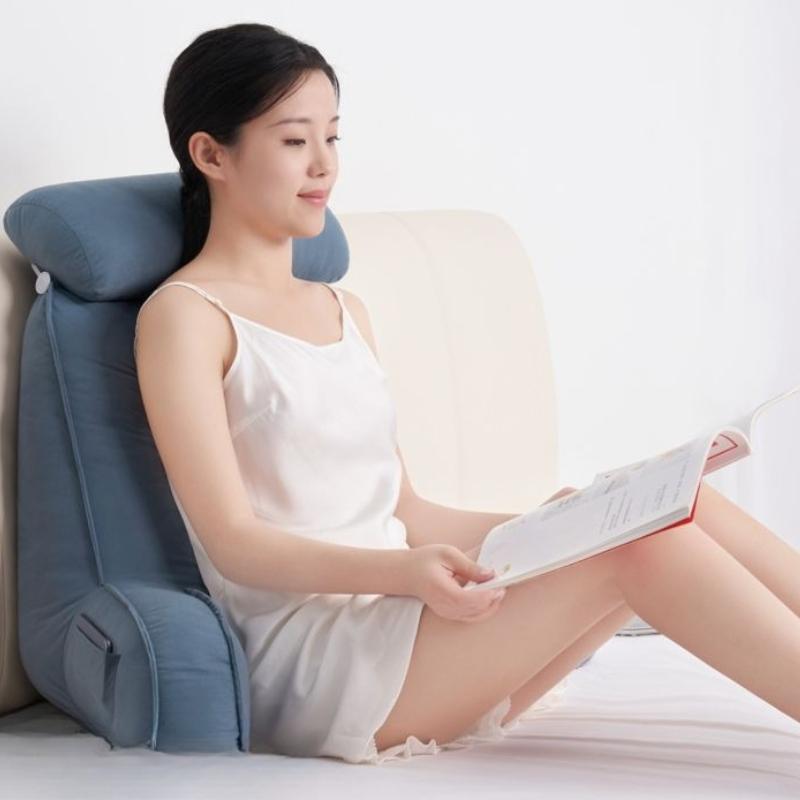 Comfortable and Thick Sofa Chair Waist Protection Pillow Bedhead Backrest Student Dormitory Pillow Headboard Cushion, Large Backrest Enlarged Pillow