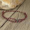 Retro Simple Braided Thin Rope Bracelet Unisex Handmade Weaven Adjustable Bohemia Leisure Braslet Couple Holiday Jewelry Pulsera