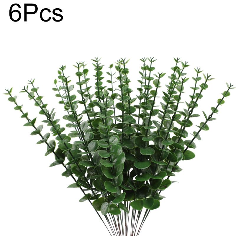 

Листья эвкалипта Реалистичные искусственные растения Домашний декор Зелень Ветки Сделай сам Искусственные растения для свадебных букетов Стебли эвкалипта