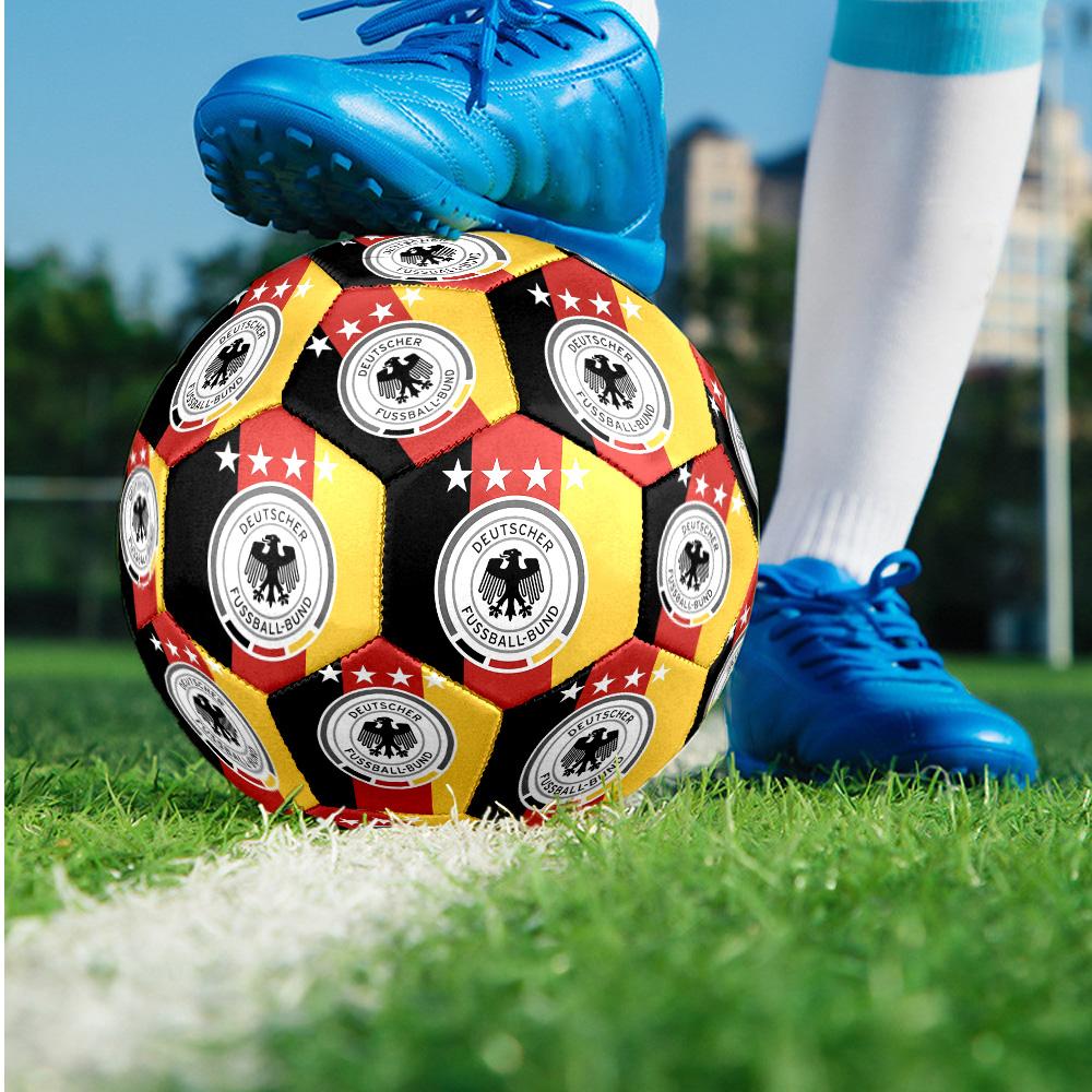 Squadra di calcio Tema Taglia 5 Pallone da Calcio da Partita Professionale per Esterno Pallone Morbido da Allenamento