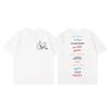 Zangeres Lady Gaga Album Merchandise T-shirt Mannen Vrouwen Kleding Mode Rock Korte Mouw T-shirts Zomer Casual Los Katoenen T-shirts