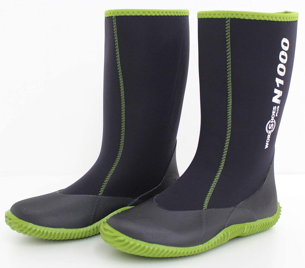Atom Boots Work Shoes Plus N1000 ATOM Work Shoes Work Shoes Long Boots Rain Boots Farm Work Gardening Boots Outdoor Fashionable Gardening Agriculture