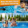 Floating Pool Chlorine Dispenser Swimming Pool Floater for Chlorine Tablets Chlorine Floater for for Spas Hot Tub Water Park