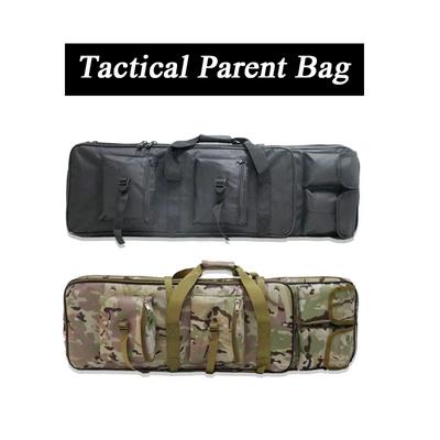 Oblíbená venkovní taktická mateřská taška Camo Carrying Gun Bag Přenosná rybářská taška s dvojitým ramenem