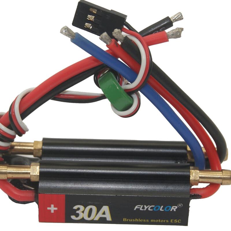 FLYCOLOR Waterproof Brushless RC Boat ESC