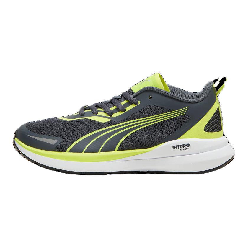 Puma Kruz Nitro Jr Mesh Comfortable Training Sprint Racing Durable Breathable Lightweight Shock Absorption Low Top Kids Running Shoes 378878-164166