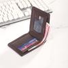 Horizontal Wallet Men's Short Wallet Men's Student Wallet Retro Wallet Bag